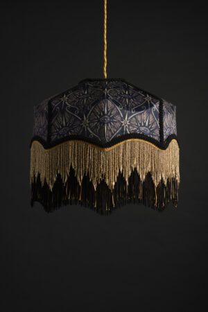 Helena Garcia x AHD Mystic Eye Beaded Lampshade All Products Anna Hayman Designs