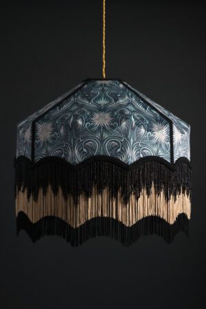 Helena Garcia x AHD Serpiente Beaded Lampshade All Products Anna Hayman Designs